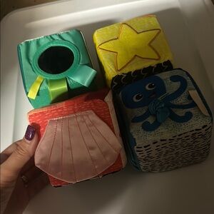 Colorful Soft Baby Blocks Set